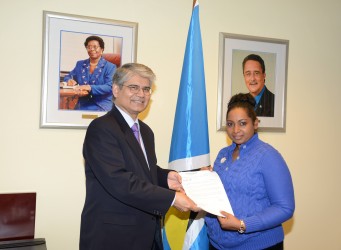 Government of India gives Donation towards Saint Lucia's Ongoing Storm Recovery Efforts